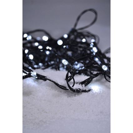 LED utomhusslinga för jul 500xLED/8 funktioner IP44 55m kallvit