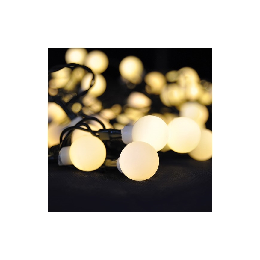 LED RGB dimbar utomhusslinga 200xLED/8 funktioner 25m IP44 + fjärrkontroll