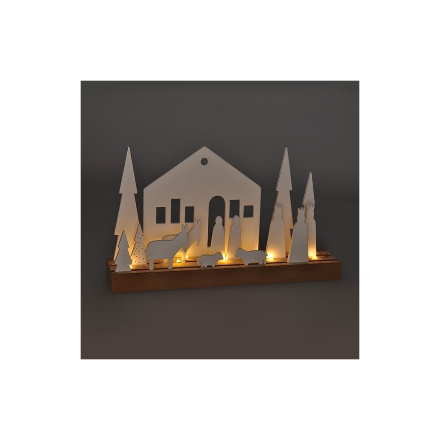 LED juldekoration LED/2xAAA gran