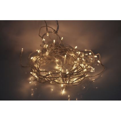 LED utomhus julbelysning ljusgardin 120xLED/230V 3 m IP44