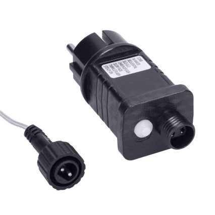 LED Utomhus julgardin 360xLED/8 funktioner 15m IP44 varmvit