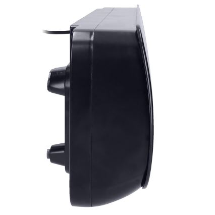 Keramisk badrumsvärmare 1000/2000W/230V IP22 + fjärrkontroll