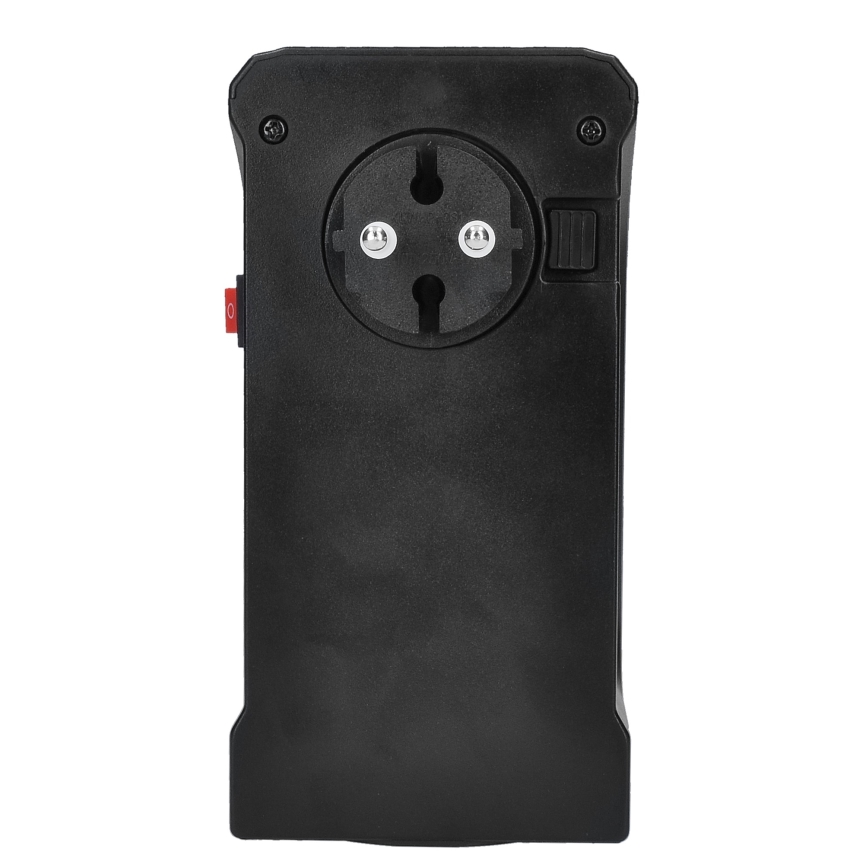 Mini fläkt med keramiskt värmeelement för vägguttag 350W/230V