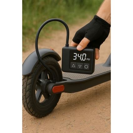 Digital fickkompressor 500 mAh 5V svart