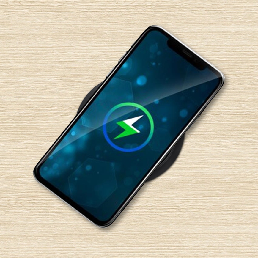 Infälld elstolpe för bordsskiva med trådlös Qi-laddning 3x230V + 1xUSB-A + 1xUSB-C svart/silver