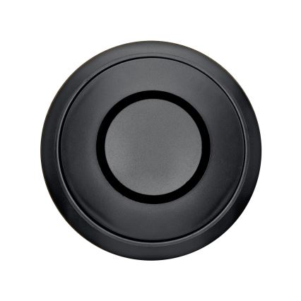 Infälld elstolpe för bordsskiva med trådlös Qi-laddning 3x230V + 1xUSB-A + 1xUSB-C svart/silver