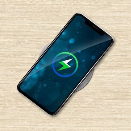 Infälld elstolpe för bordsskiva med trådlös Qi-laddning 3x230V + 1xUSB-A + 1xUSB-C silver/svart