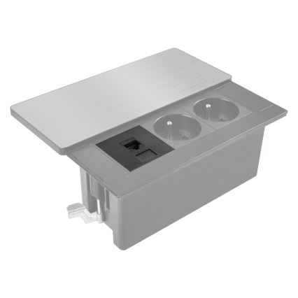 Tilläggsmodul för infällda vägguttag