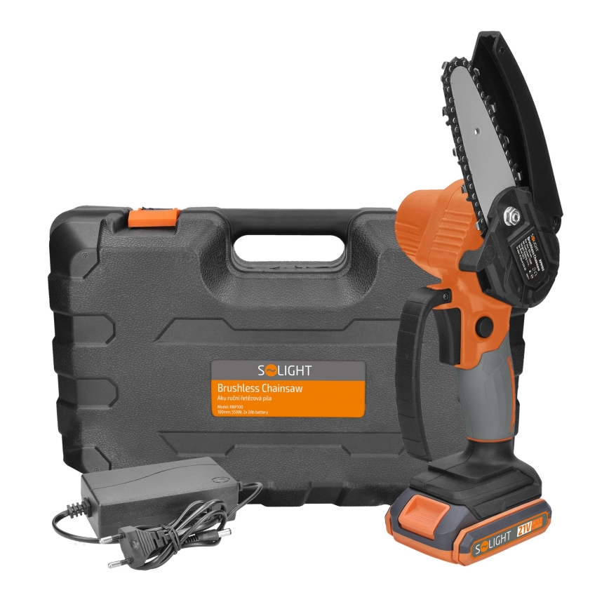 Handhållen trådlös motorsåg 2000 mAh 21V