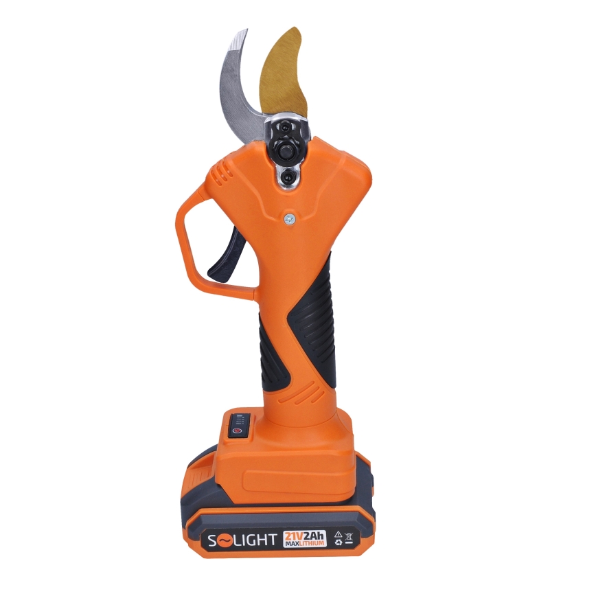 Batteridrivna trädgårdssaxar 2000 mAh 21V