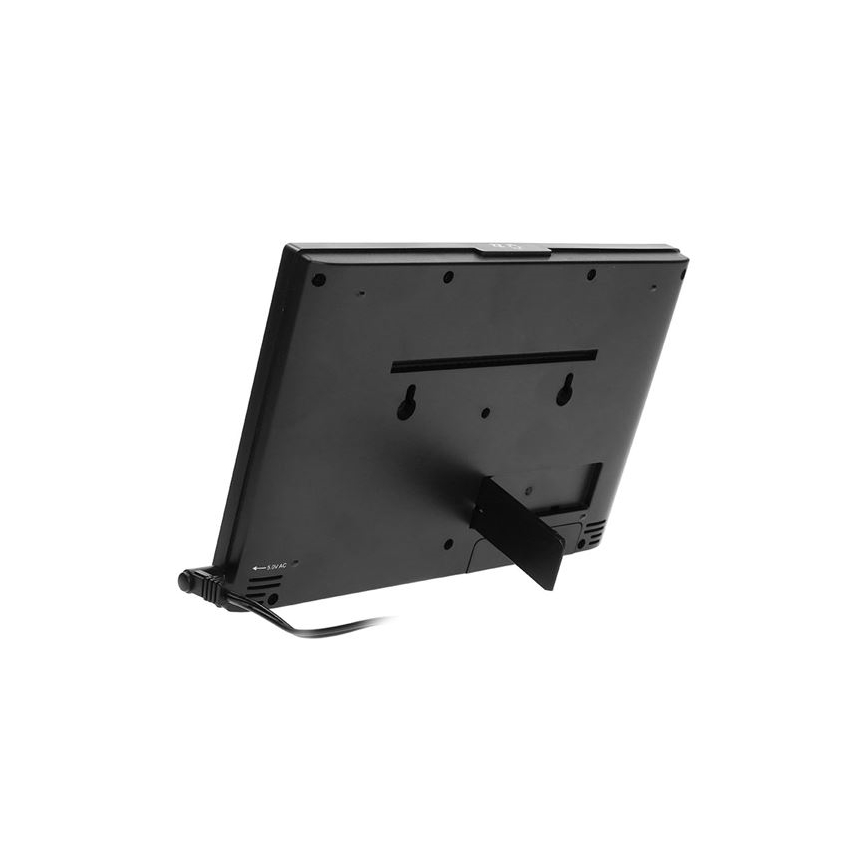 Väderstation med färgdisplay 5V/2xAAA svart