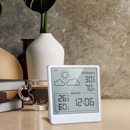 Digital termometer 5V/2xAAA + 2xAAA vit