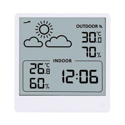 Digital termometer 5V/2xAAA + 2xAAA vit