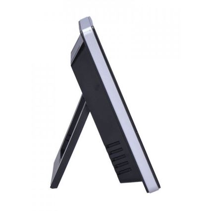 Väderstation med LCD display 230V/2xAAA + 2xAAA svart