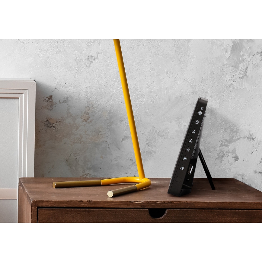 Professionella väderstationer med färg-LCD-skärm 5V/2xAA + 3xAA + 2xAA Wi-Fi Tuya
