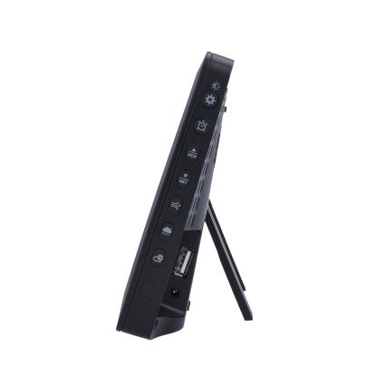 Professionella väderstationer med färg-LCD-skärm 5V/2xAA + 3xAA + 2xAA Wi-Fi Tuya