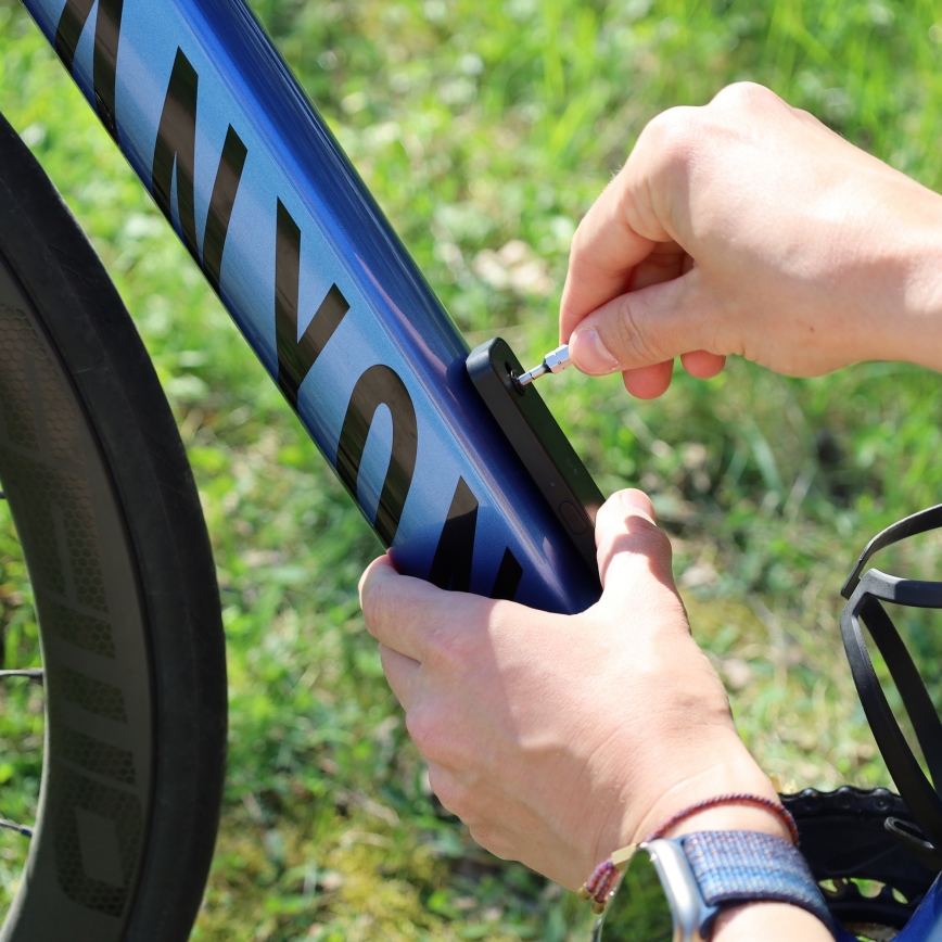 Cykelspårare kompatibel med Apple Find My