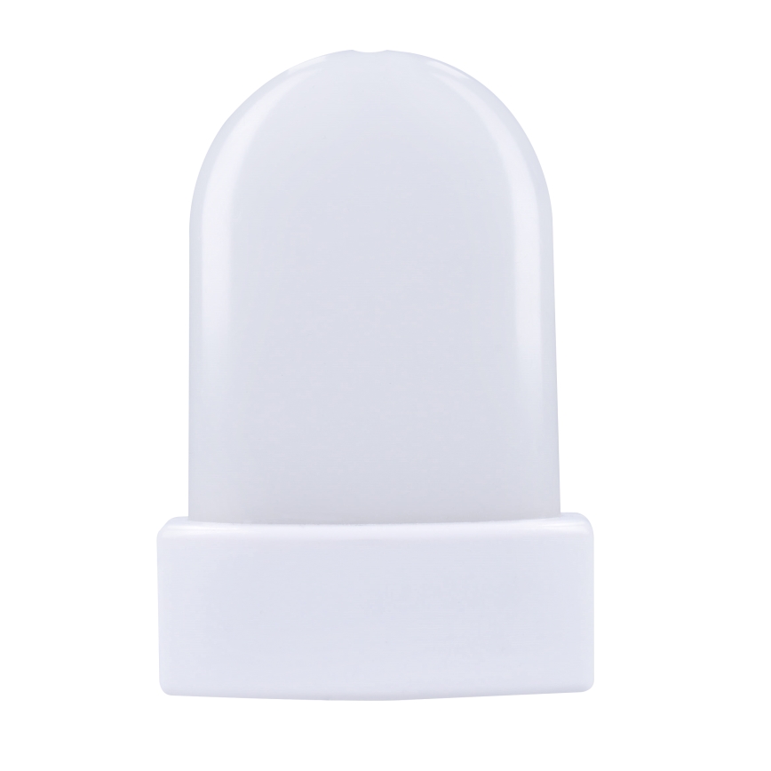 LED RGB Orienteringslampa med skymningssensor för vägguttag LED/0,5W/230V