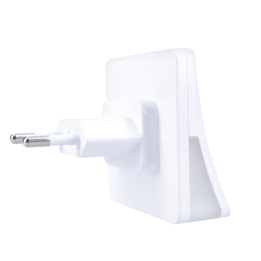 LED Orienteringslampa med skymningssensor för uttag LED/0,5W/230V 3000K