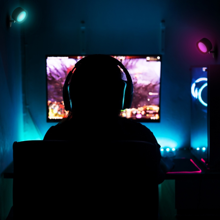 RGB-LED-vägglampa LED/3,7V 1200 mAh