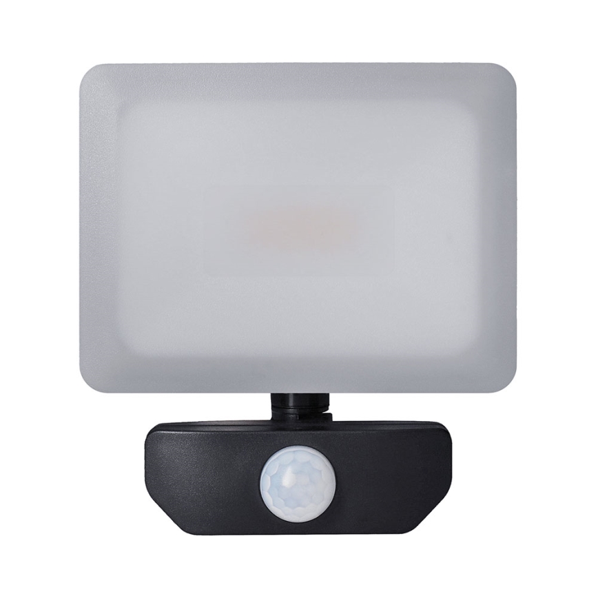 LED Utomhusstrålkastare med en sensor LED/20W/230V 4000K IP44
