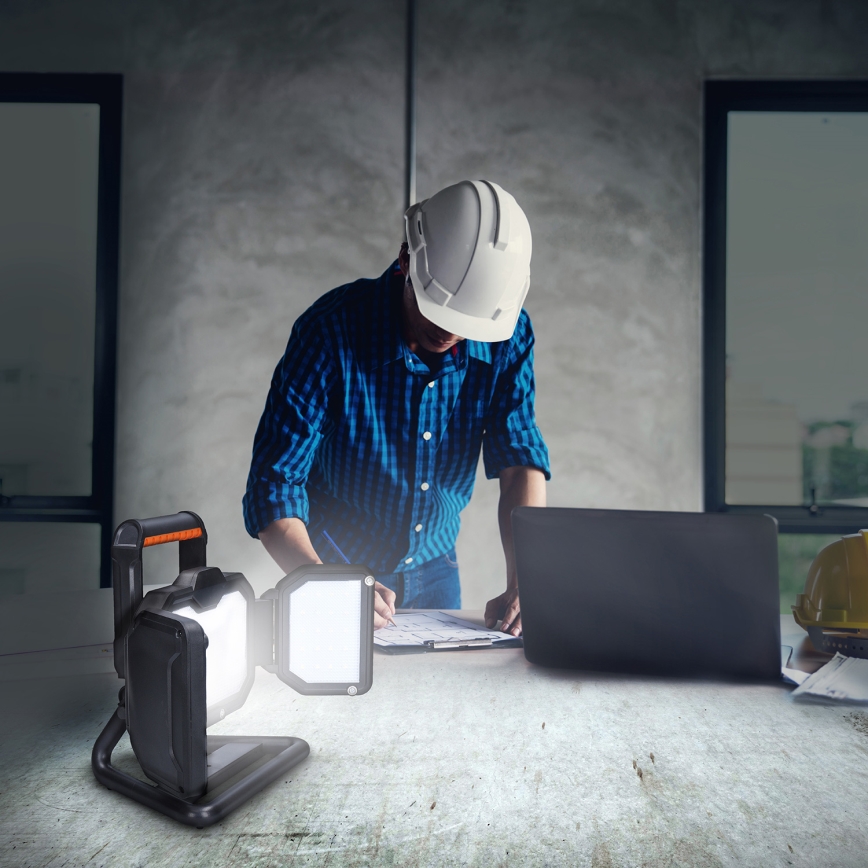 LED Dimbart uppladdningsbart strålkastare LED/50W/12000 mAh 4000K IP54