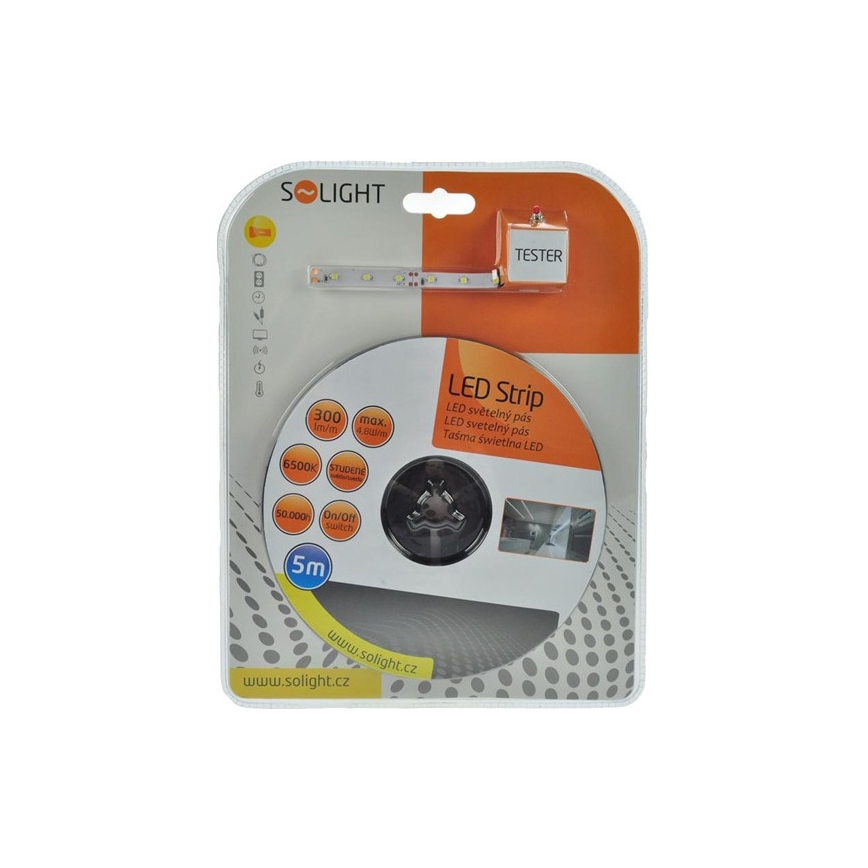 Solight WM50-20T - LED-slinga 24W/12V 5m