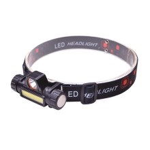 Solight WN32 − LED Laddningsbar Strålkastare LED/3W/COB/USB