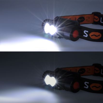 LED Uppladdningsbar pannlampa LED/2200 mAh 3,7V IP44