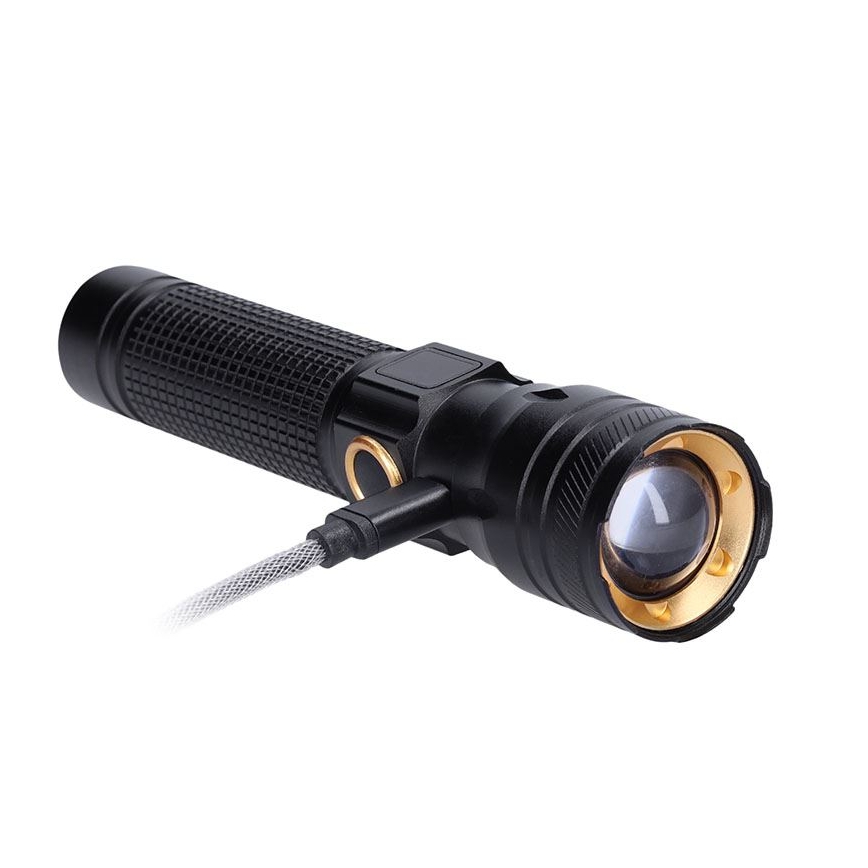 Uppladdningsbar LED-ficklampa LED/3,7V 1200 mAh