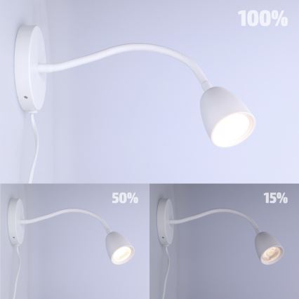 LED Dimbart vägglampa LED/4W/230V