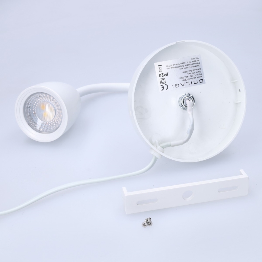 LED Dimbart vägglampa LED/4W/230V