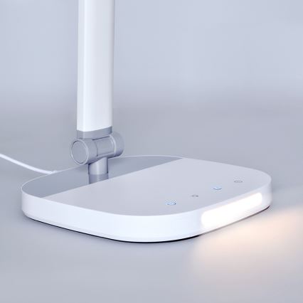 LED Dimbart pekbordslampa med touch och nattbelysning LED/10W/5V 3000/4000/5000K vit