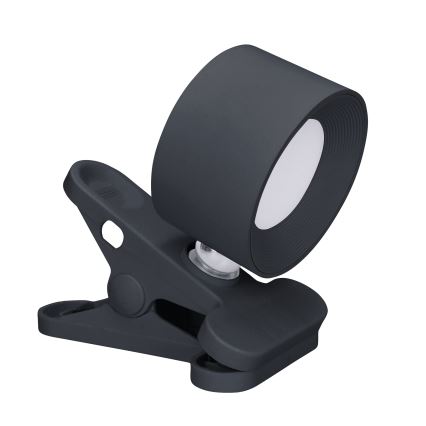 LED Dimbart Touch-laddningslampa 3-i-1 LED/4W/2000 mAh 3000/4000/6500K svart