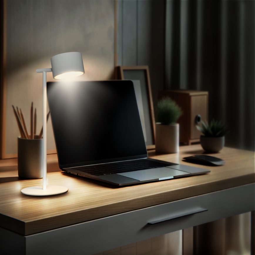 LED Dimbart Touchuppladdningsbar lampa 3-i-1 LED/4W/2000 mAh 3000/4000/6500K vit