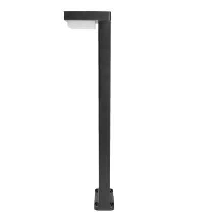 LED Solarlampa med rörelsesensor och skymningssensor PALERMO LED/5W/5V 2000 mAh IP54 svart