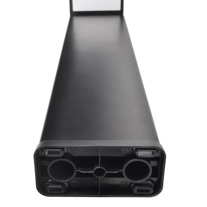 LED Solarlampa med rörelsesensor och skymningssensor PALERMO LED/5W/5V 2000 mAh IP54 svart