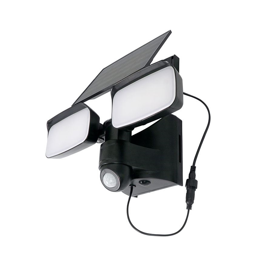 LED solcellsreflektor med sensor LED/9W/3,7V 3600 mAh IP54