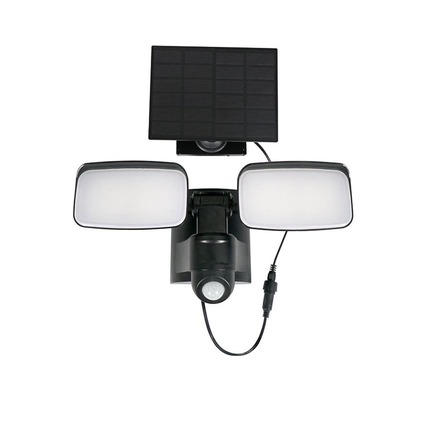 LED solcellsreflektor med sensor LED/9W/3,7V 3600 mAh IP54