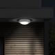 LED taklampa för utomhusbruk SIENA LED/13W/230V IP54 diameter 17 cm vit
