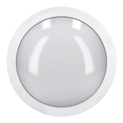 LED taklampa för utomhusbruk SIENA LED/13W/230V IP54 diameter 17 cm vit