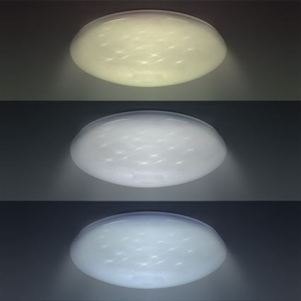 LED Dimbart takarmatur STAR LED/24W/230V + fjärrkontroll