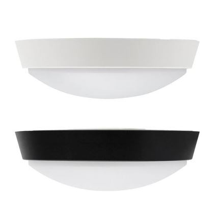 LED utomhusvägglampa 2 i 1 LED/20W/230V 3000/4000/6500K IP65 Ø 22 cm