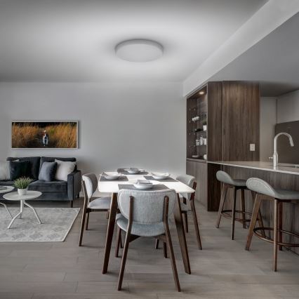 LED Dimbart takarmatur i tak 36W 230V 3000-6000K + fjärrkontroll