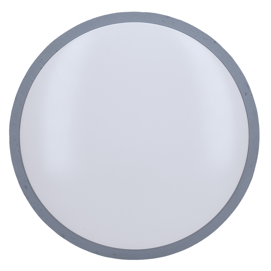 LED Dimbart taklampa GREY LED/60W/230V 3000-6500K grå Ø 49 cm + fjärrkontroll