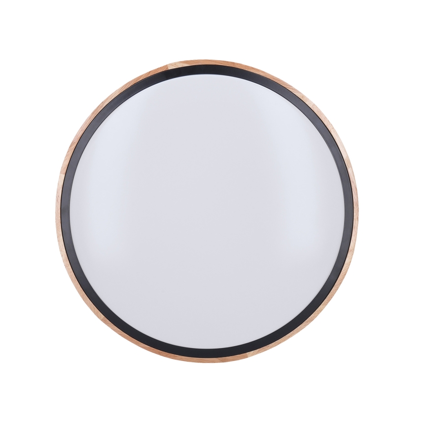 Dimbar LED-taklampa IRON OAK LED/48W/230V 3000-6500K ek diam. 40 cm + fjärrkontroll