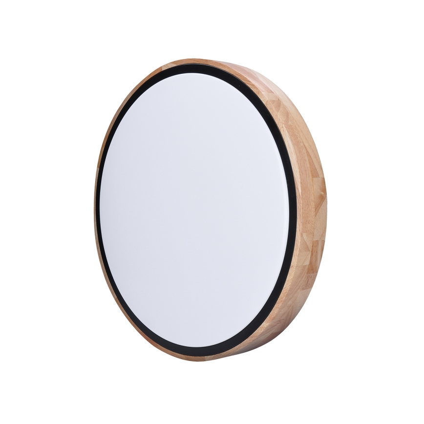 Dimbar LED-taklampa IRON OAK LED/48W/230V 3000-6500K ek diam. 40 cm + fjärrkontroll