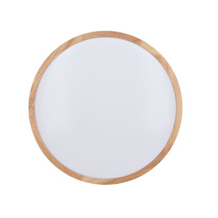 LED Dimbart taklampa WOODY LED/48W/230V 3000-6500K ek pr. 38 cm + fjärrkontroll