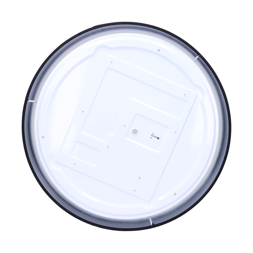 LED Dimbar taklampa PENLEY LED/48W/230V 3000-6500K diameter 40 cm svart + fjärrkontroll