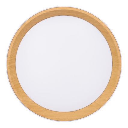 LED Dimbart takarmatur LARIOS LED/48W/230V 3000-6500K Ø39 cm vit + fjärrkontroll